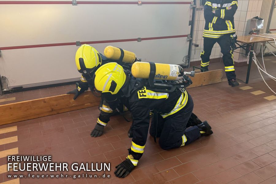 Ausbildung mit der Feuerwehr Mittenwalde